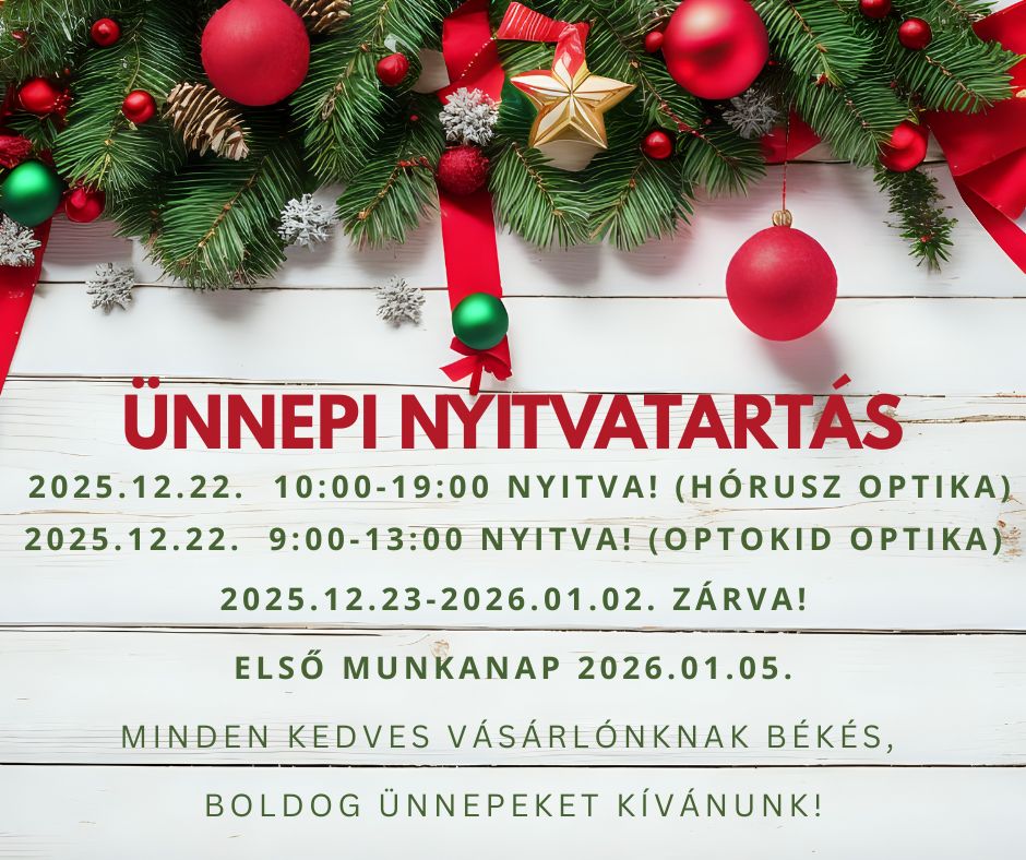 Ünnepi nyitvatartás 2025 Ünnepi nyitvatartás 2025